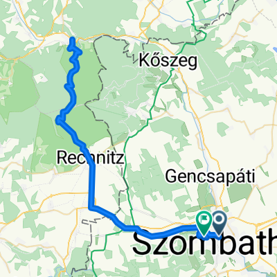 Szhely-Rohonc-Léka-Rohonc-Szhely-kilátóutca