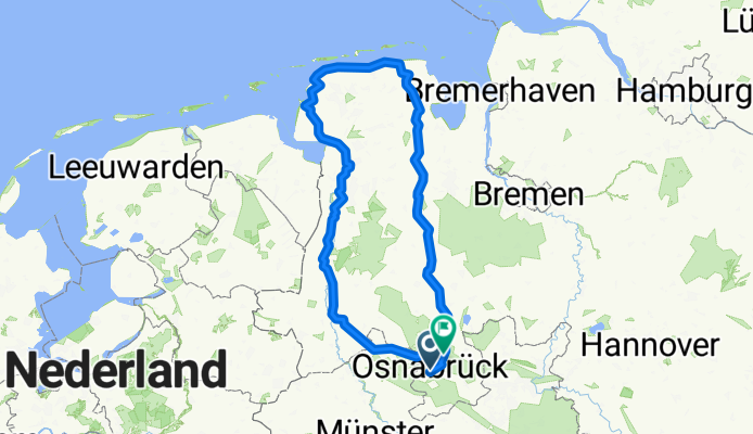 Nordsee und zurück
