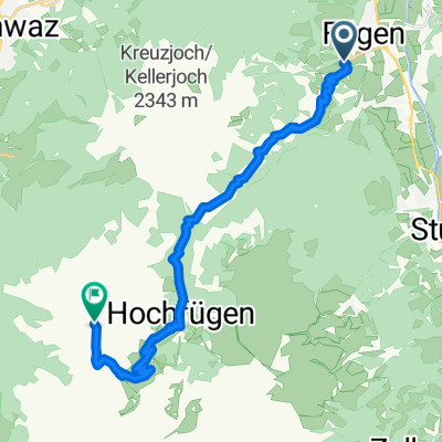 Gilfert von Hochfügen (Bike&amp;Hike (500hm))