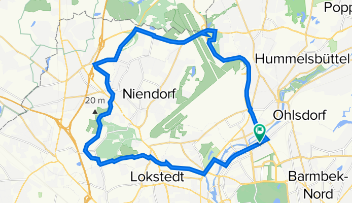 RÜ Alsterdorf-Niendorfer Gehege-Kollau-Flughafen