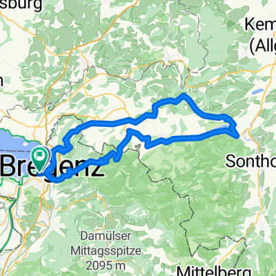Bregenz Scheidegg Immenstaad Sulzberg