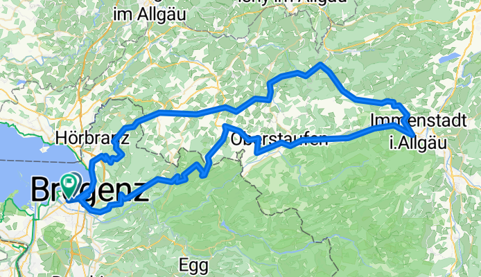 Bregenz Scheidegg Immenstaad Sulzberg