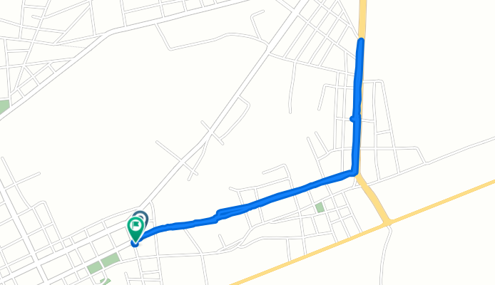 Rota constante em Riachão