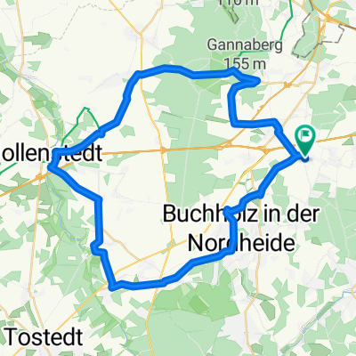 Eckel-Bachheide-Oldendorf-Hollenstedt-Eckel