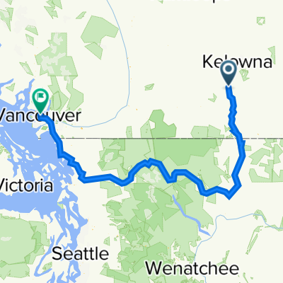 13020 Lakeshore Dr S, Summerland to 2791 Grant St, Vancouver