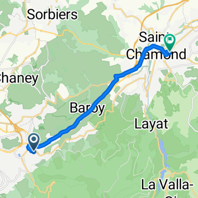 Itinéraire à partir de ?4ù ?