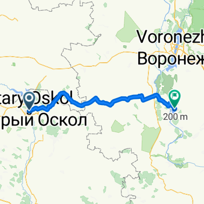 Старый Оскол- Нововорнеж