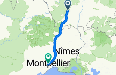Route in der Bikemap App öffnen