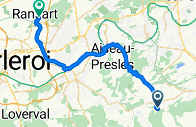 Route in der Bikemap App öffnen