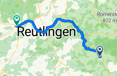 Route in der Bikemap App öffnen