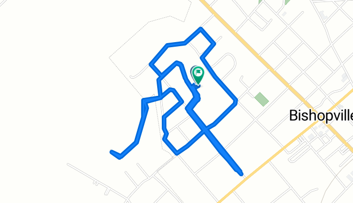 Moderate route in Bishopville