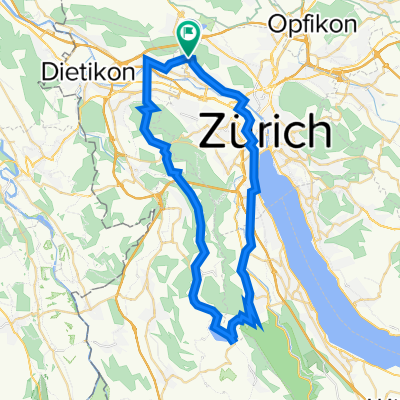 Säuliamt-Albis-Wollishofen-Höngg