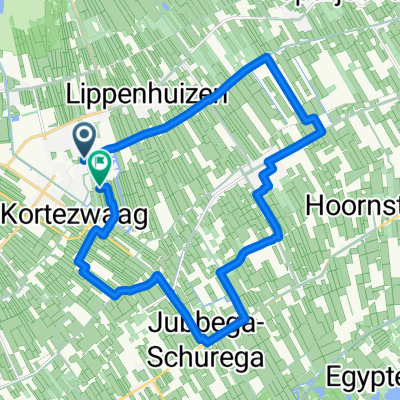 Trainingsronde 2 - avond - 19km