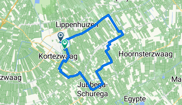 Trainingsronde 2 - avond - 19km