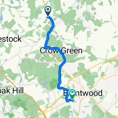 Restful route in Brentwood