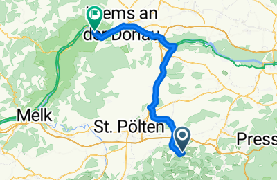 Route in der Bikemap App öffnen