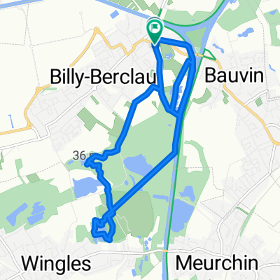 Itinéraire confortable en Billy-Berclau