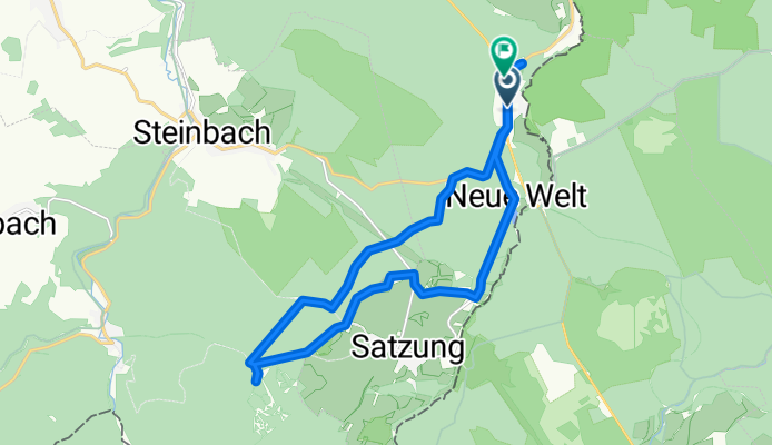 Ernst-Thälmann-Straße 40, Marienberg nach Ernst-Thälmann-Straße 23, Marienberg