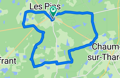 Route in der Bikemap App öffnen