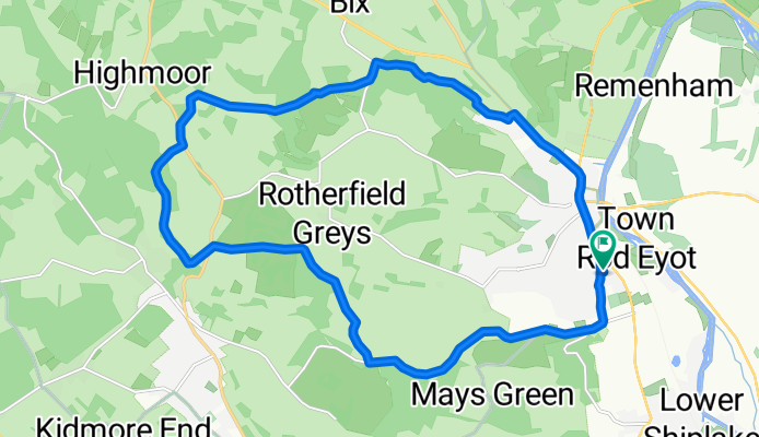 Easy ride in Henley-on-Thames