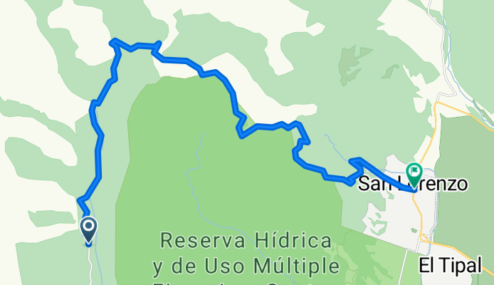 QUEB SAN LORENZO + CERRO LA CRUZ + CERRO ELEFANTE