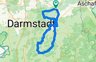 Route in der Bikemap App öffnen