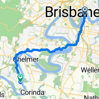 Darragh Street 51A, Kangaroo Point to Jesmond Road 708, Fig Tree Pocket