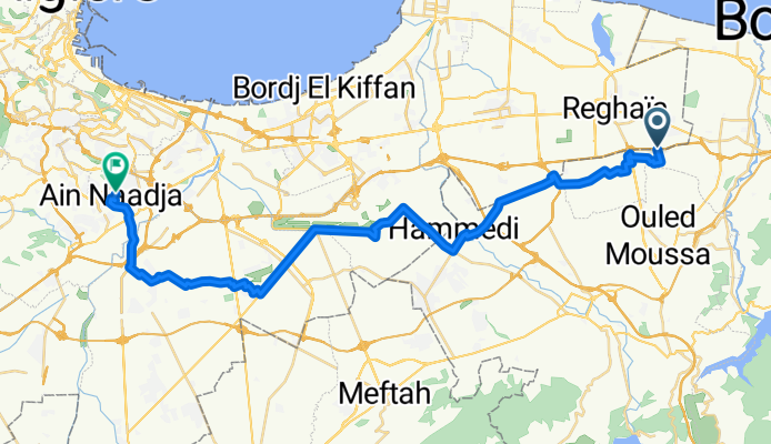 طريق النخيل, Ouled Hedadj to Algeria, Djasr Kasentina