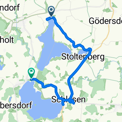 Dörpstraat 13, Passade nach Kleiner Warder 1, Dobersdorf