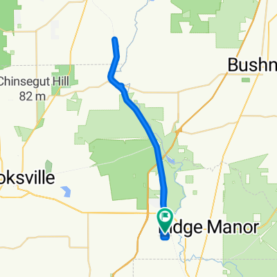 Route from 5050 Kettering Rd, Brooksville