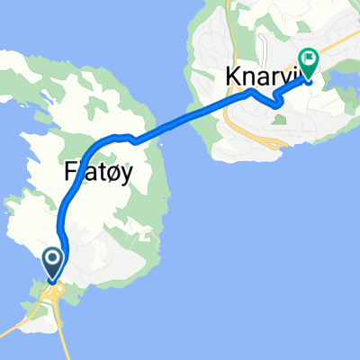 Flatøyvegen, Frekhaug to Kvassnesvegen 42, Isdalstø