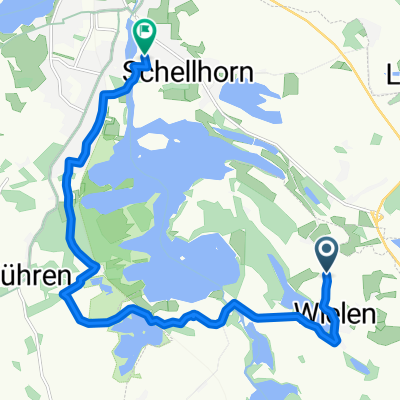 Gerade Fahrt in Preetz