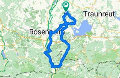 Route in der Bikemap App öffnen