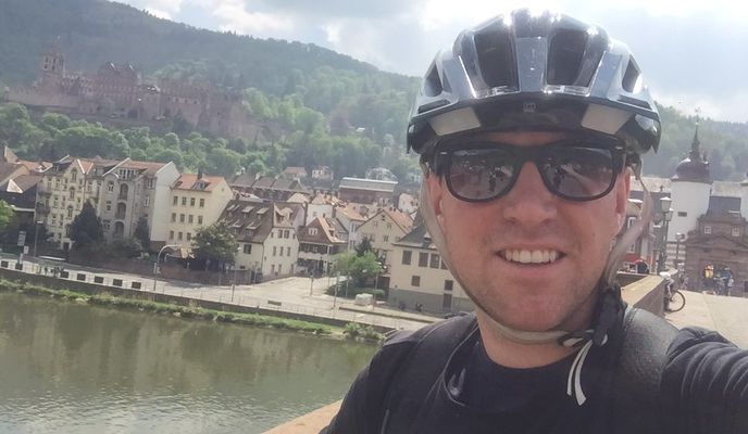 Photo 2 de l’itinéraire Bikemap « Kleine Heidelberg-Tour »
