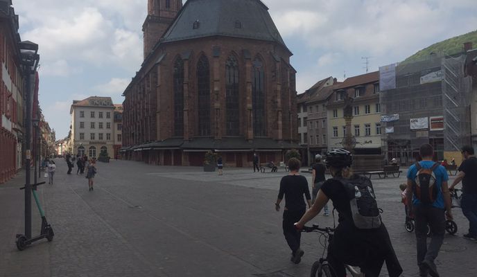 Photo 1 de l’itinéraire Bikemap « Kleine Heidelberg-Tour »