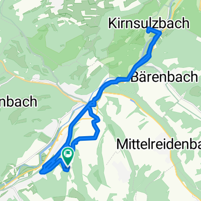 Moderate Route in Idar-Oberstein