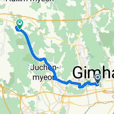 Buwon-dong 69, Gimhae to Hallim-myeon 576-12, Gimhae