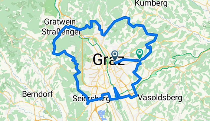 Route around Graz
