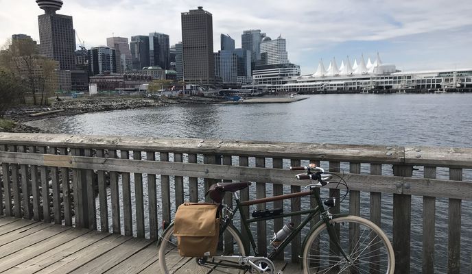 Photo 1 de l’itinéraire Bikemap « Easy ride in Vancouver » Photo 1 de l’itinéraire Bikemap « Easy ride in Vancouver »