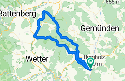 Route in der Bikemap App öffnen