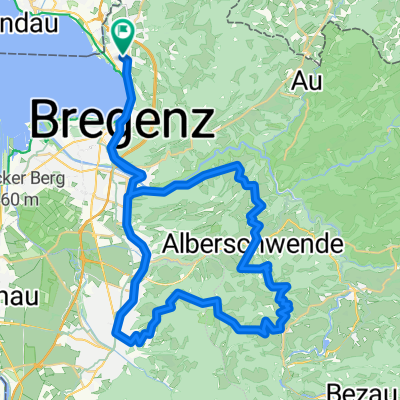 Lochau -Wolfurt-Buch-Alberschwende-Lorenapass-Bödele-Lochau