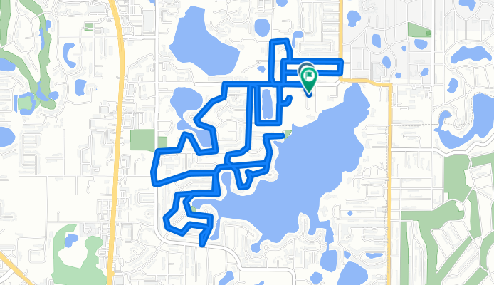12010 Hope Ln, Tampa to 12007 Hope Ln, Tampa
