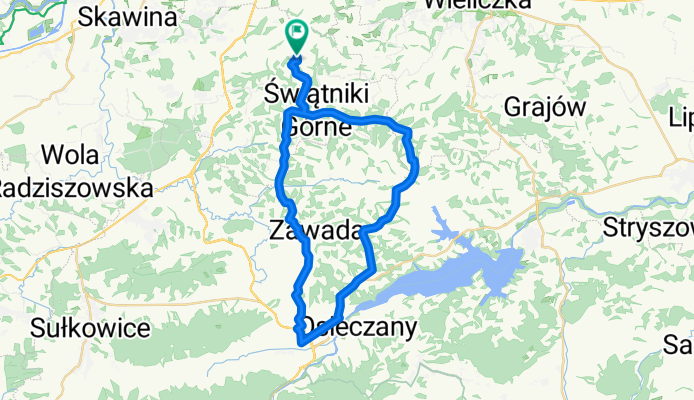 Myślenice i spowrotem