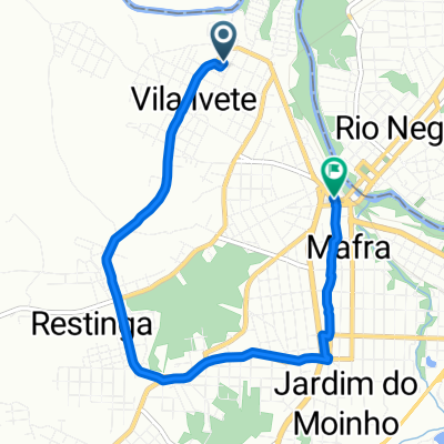 De Rua Benemérito Ezídia C Konig 161 a Rua Vitorino Bacelar 22