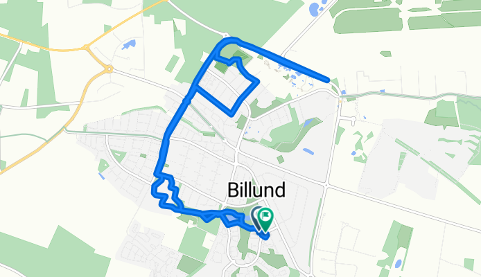Bopladsen 10, Billund to Gravhøjen 19, Billund
