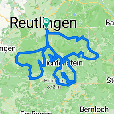 Reutlinger Alb - Rauf und runter