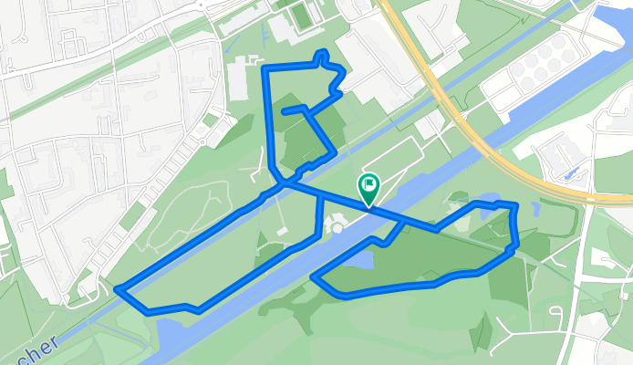 Laufstrecke Nordsternpark