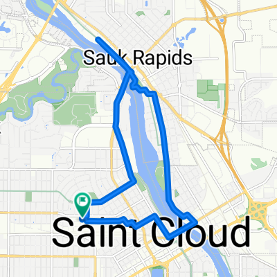 1900 Veterans Dr, Saint Cloud to 1900 Veterans Dr, Saint Cloud