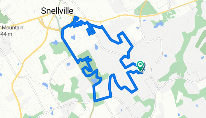 Steady ride in Snellville