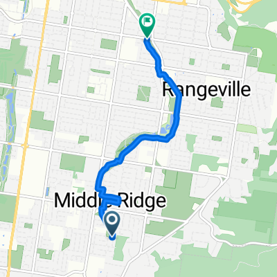 quiet East Creek to Lake Annan